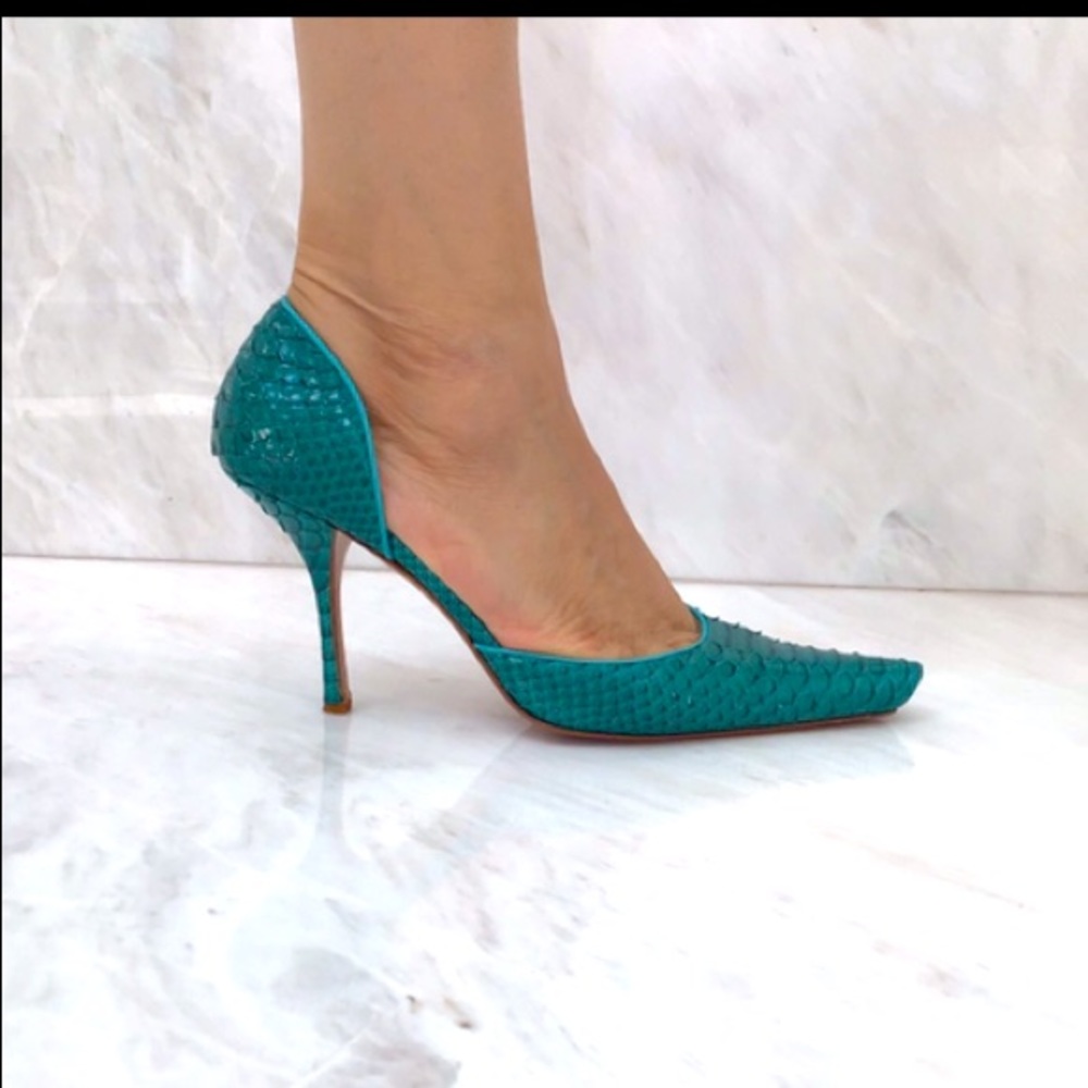 Edmundo Castillo Python Pumps - Picture 7 of 9